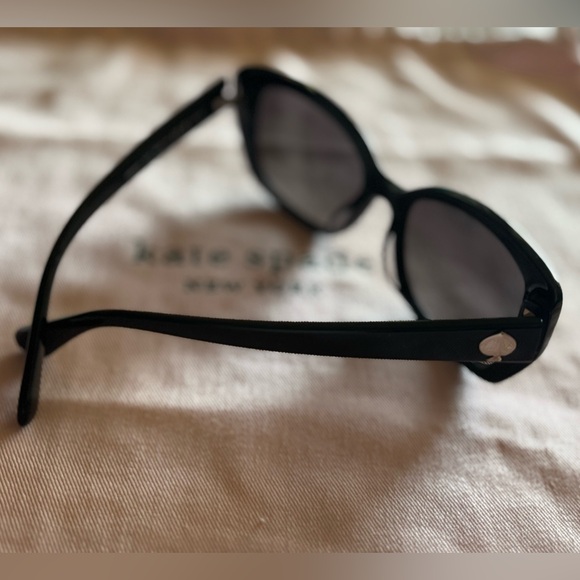 Kate Spade Glossy Black Sunglasses main image 5